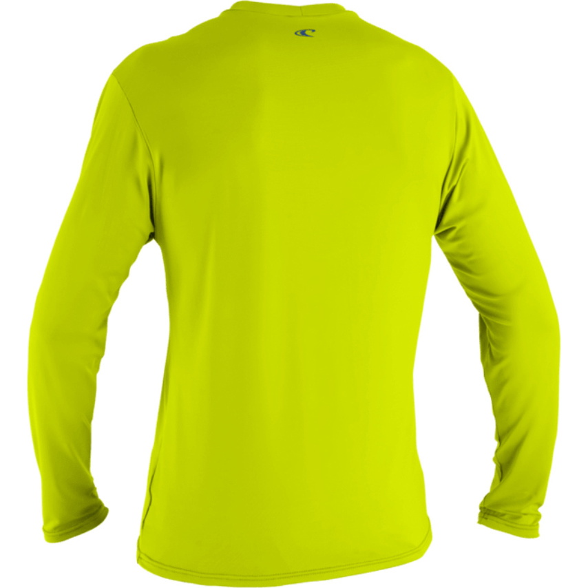 2026 O'Neill Junior Basic Skins Long Sleeve Sun Shirt 5711B - Lime